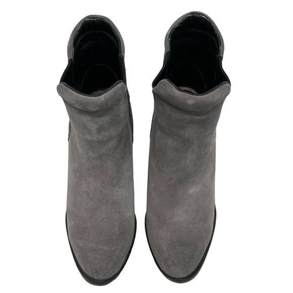 Sorel After Hours Gray Suede Wedge Heel Casual Ankle Boots Women’s 6.5 - Picture 5 of 15